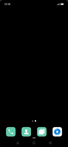Step 1: Swipe Up.