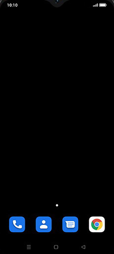 Step 1: Swipe Up.