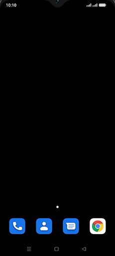 Step 1: Swipe Up.