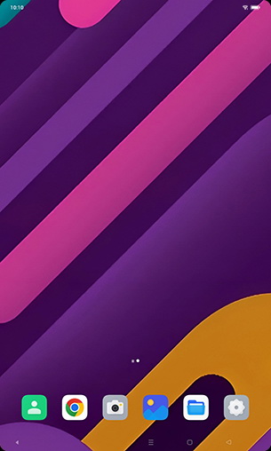 Step 1: Swipe Up.