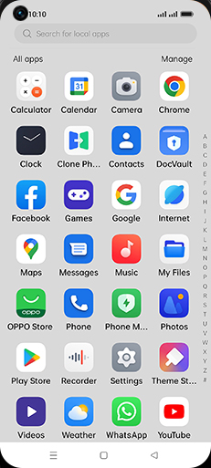 Step 2: Tap on WhatsApp icon.