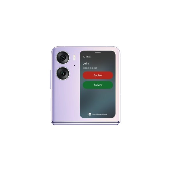 Step 1: Incoming Call, tap on Answer.