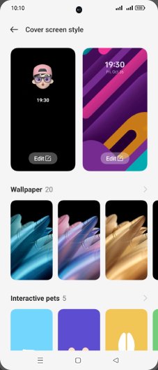 Step 5: Tap on Wallpaper.
