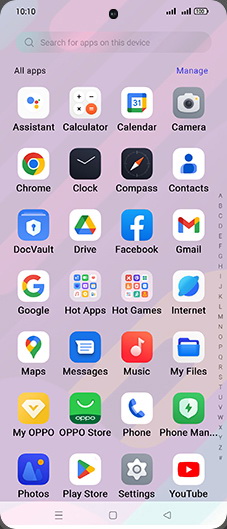 Step 2: Tap on Settings icon.