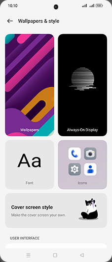 Step 4: Tap on Always-On Display.