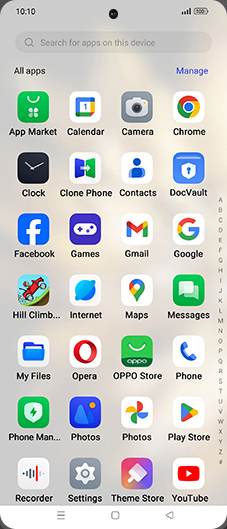 Step 2: Tap on Settings icon.