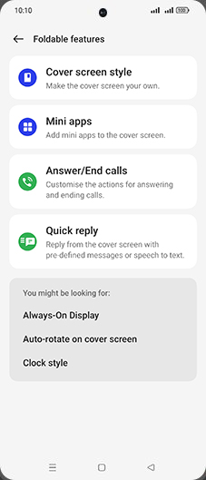 Step 4: Tap on Mini apps.