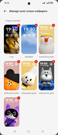 Step 6: Tap on desired Wallpaper.