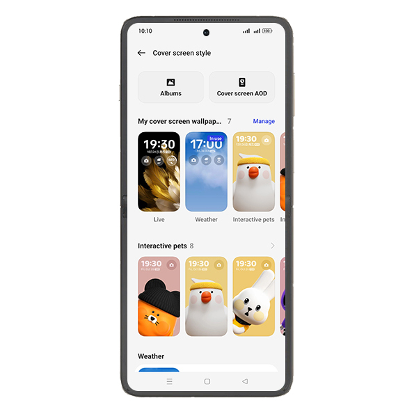 Step 5: Tap on Interactive pets.
