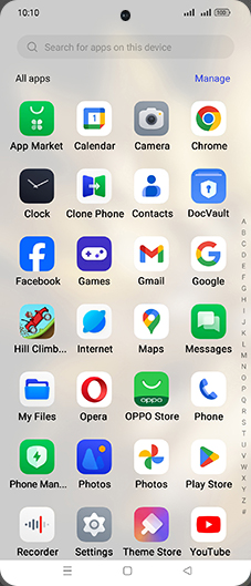 Step 2: Tap on Settings icon.