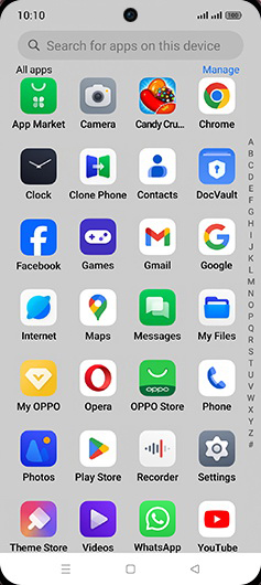 Step 2: Tap on WhatsApp icon.