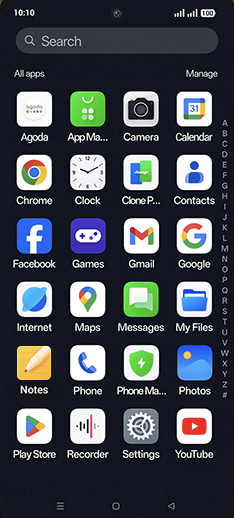 Step 2: Tap on Notes.