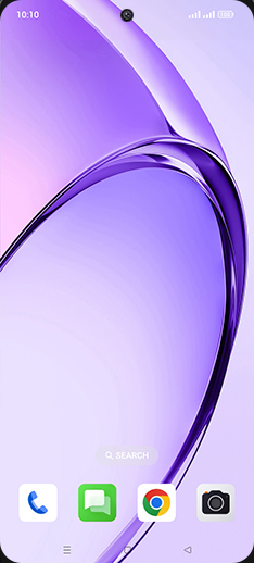 Step 1: Swipe Up.
