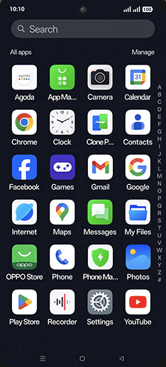 Step 2: Tap on Messages icon.