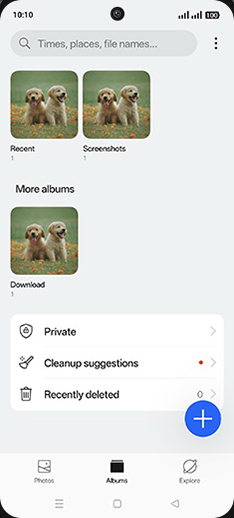 Step 4: Tap on desired Folder.