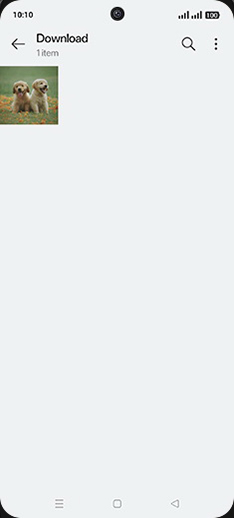 Step 5: Tap on desired Image.