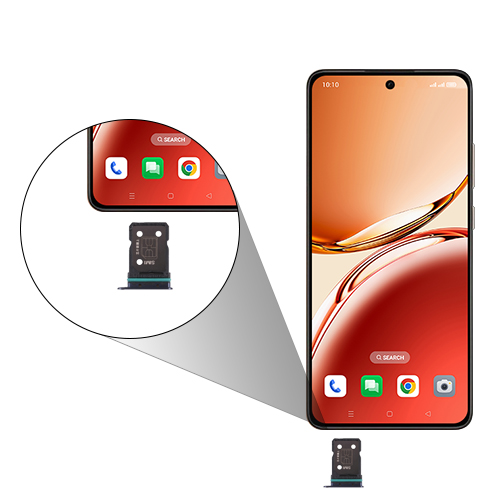 Step 2: Pull out the SIM card tray gently from the Device.