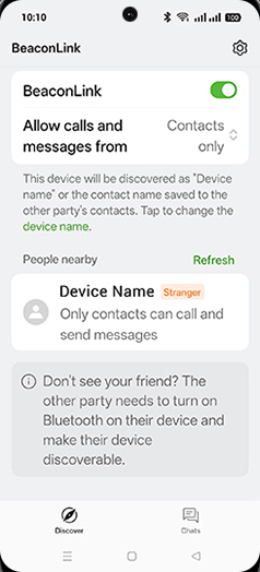 Step 7: Tap on Device.