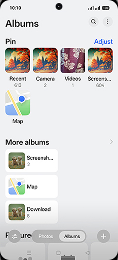 Step 4: Tap on desired Folder.