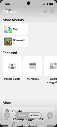Step 4: Tap on desired Folder.