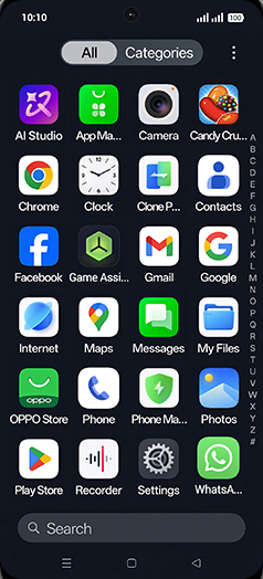 Step 2: Tap on WhatsApp icon.