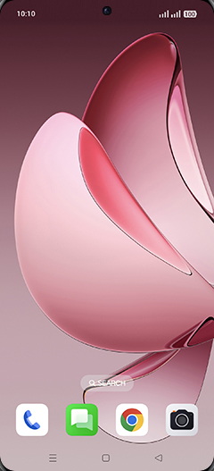 Step 1: Swipe Up.