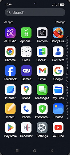 Step 2: Tap on Notes.