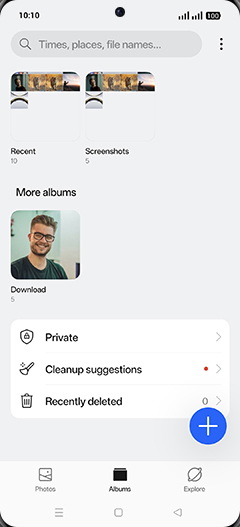 Step 4: Tap on desired Folder.