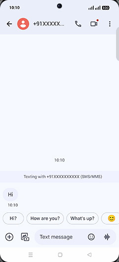 Step 4: Swipe left sidebar for AI option.