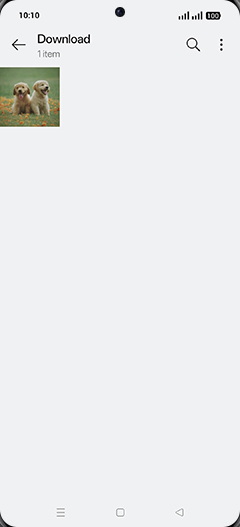 Step 5: Tap on desired Image.