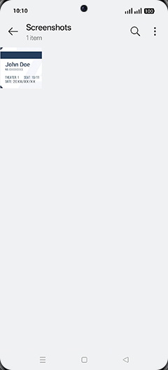 Step 5: Tap on desired Image.
