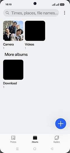 Step 7: Tap on desired folder.