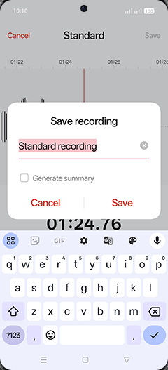 Step 5: Enter desired name and tap on Save.