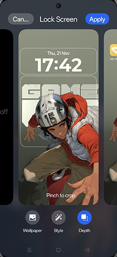 Step 6: Tap on Style.