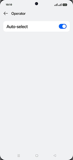 Step 6: Tap on Auto-select to turn OFF.