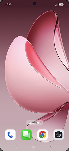 Step 1: Swipe Up.