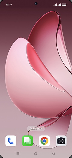 Step 1: Swipe Up.