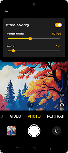 Step 8: Set interval time.