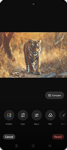 Step 7: Tap on AI Editor.