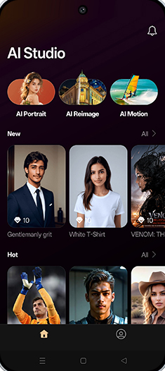 Step 3: Tap on AI Reimage.