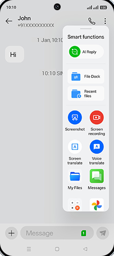 Step 5: Tap on AI Reply.