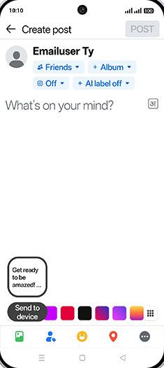 Step 9: Tap on Text box.