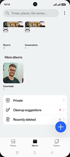 Step 4: Tap on desired Folder.