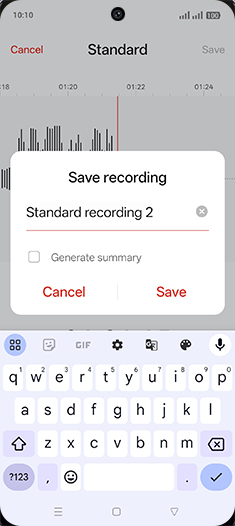 Step 5: Enter desired name and tap on Save.