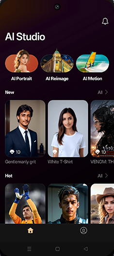 Step 3: Tap on AI Reimage.