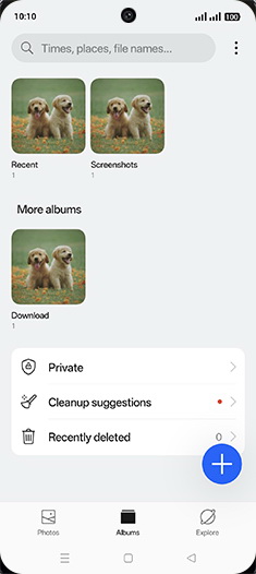 Step 4: Tap on desired Folder.