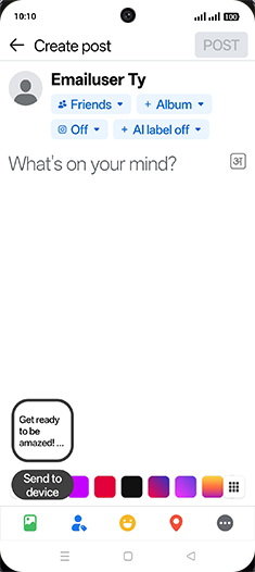 Step 9: Tap on Text box.