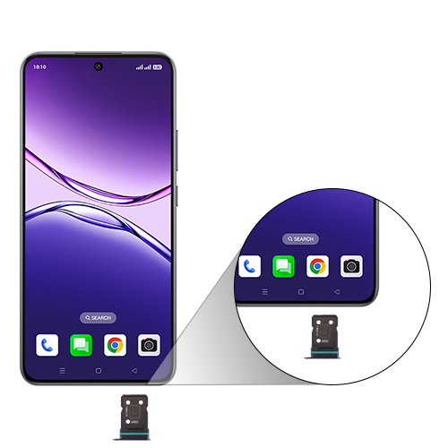 Step 2: Pull out the SIM card tray gently from the Device.