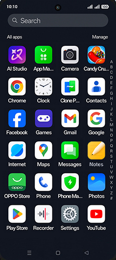 Step 2: Tap on Notes.