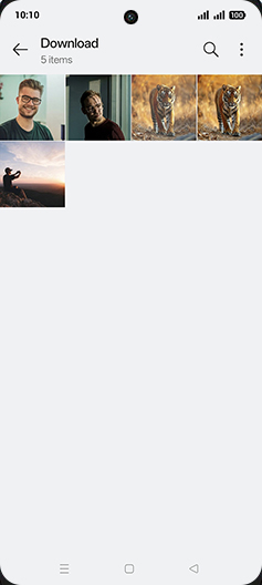 Step 5: Tap on desired Image.